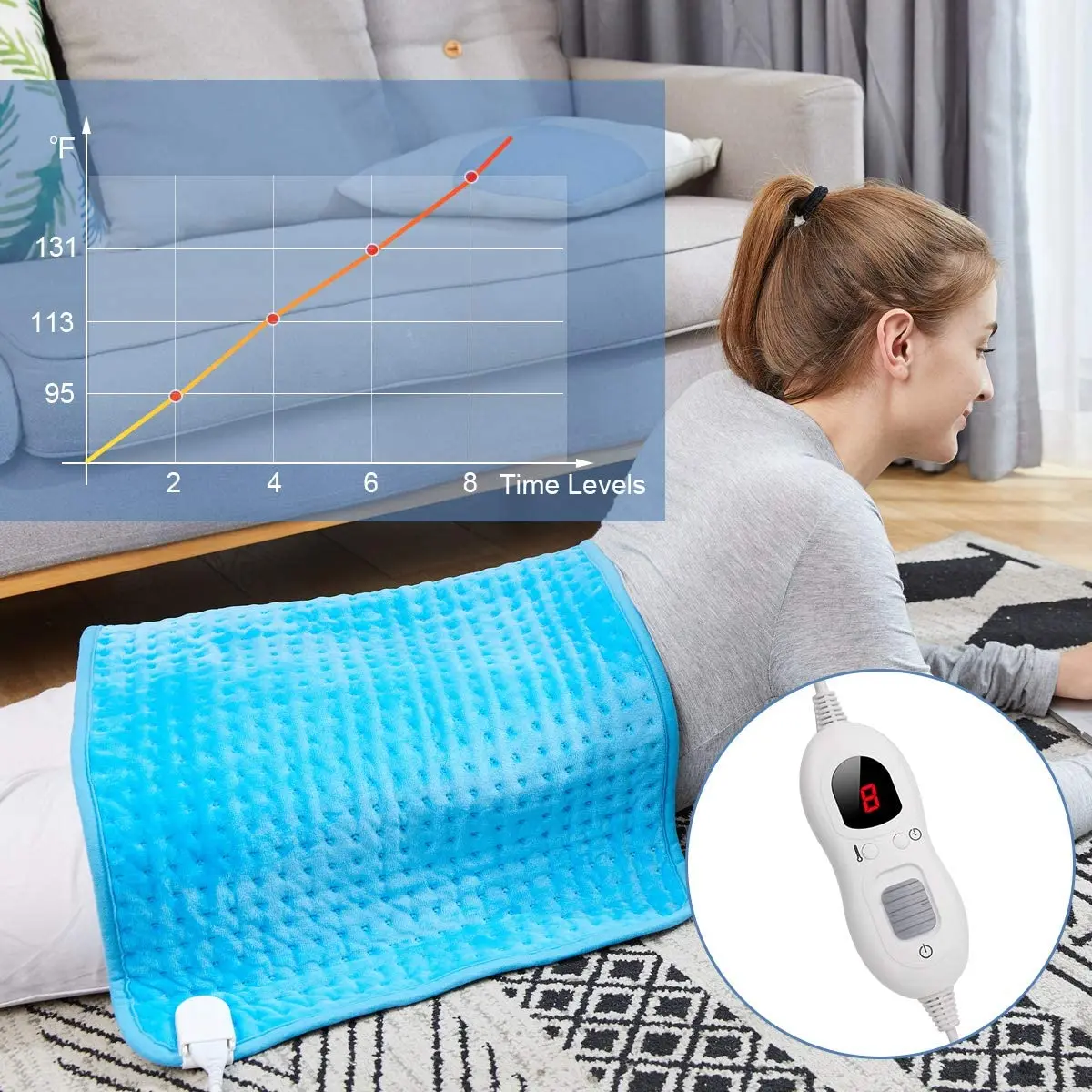 Massage Table Warmer, 110, 60 W(0.08hp) - detail 36