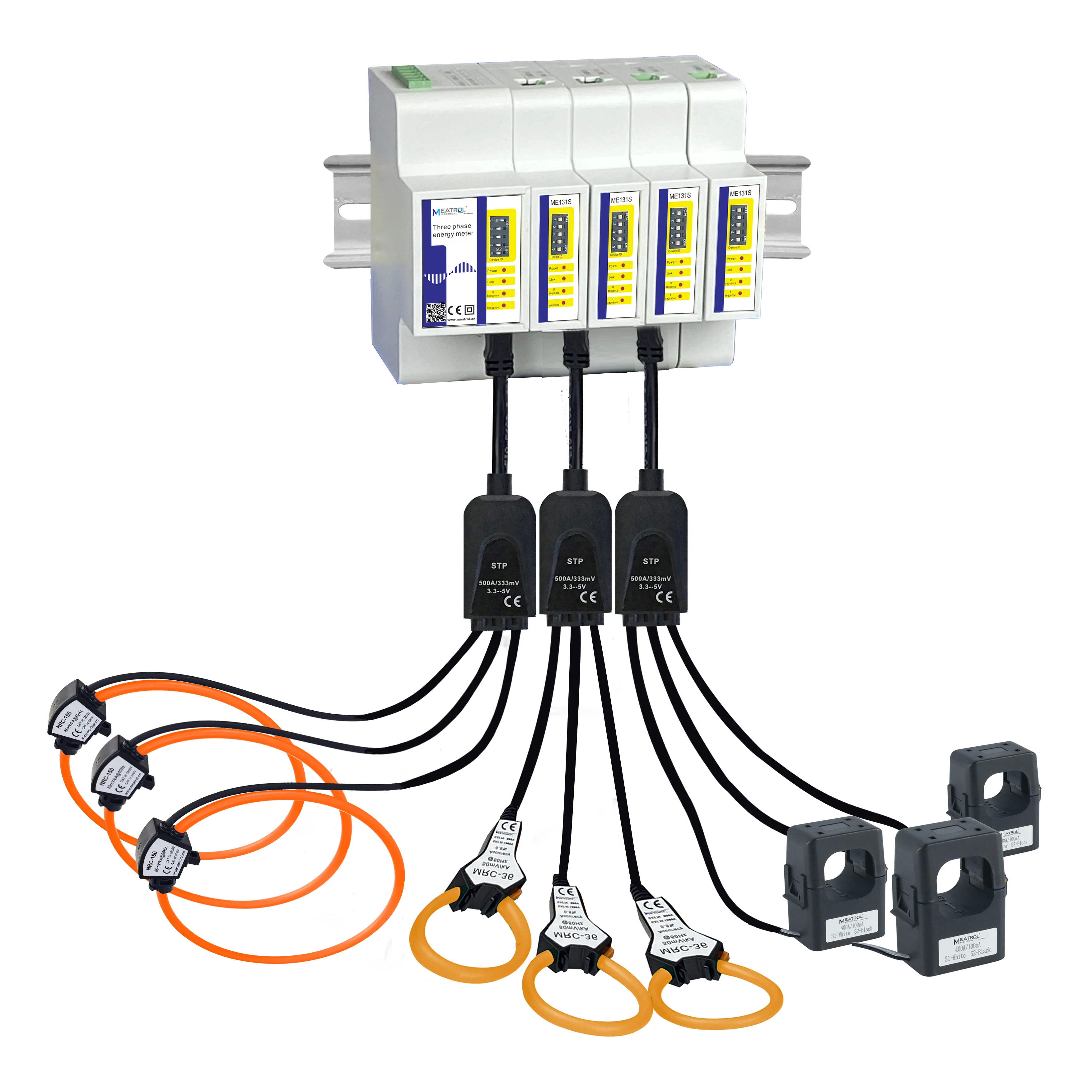 Analyser ME131 Power Quality Energy Meter Three Phase Harmonic Measurement RS485 Current Voltage Power Analyzer