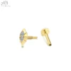 14K Yellow Gold