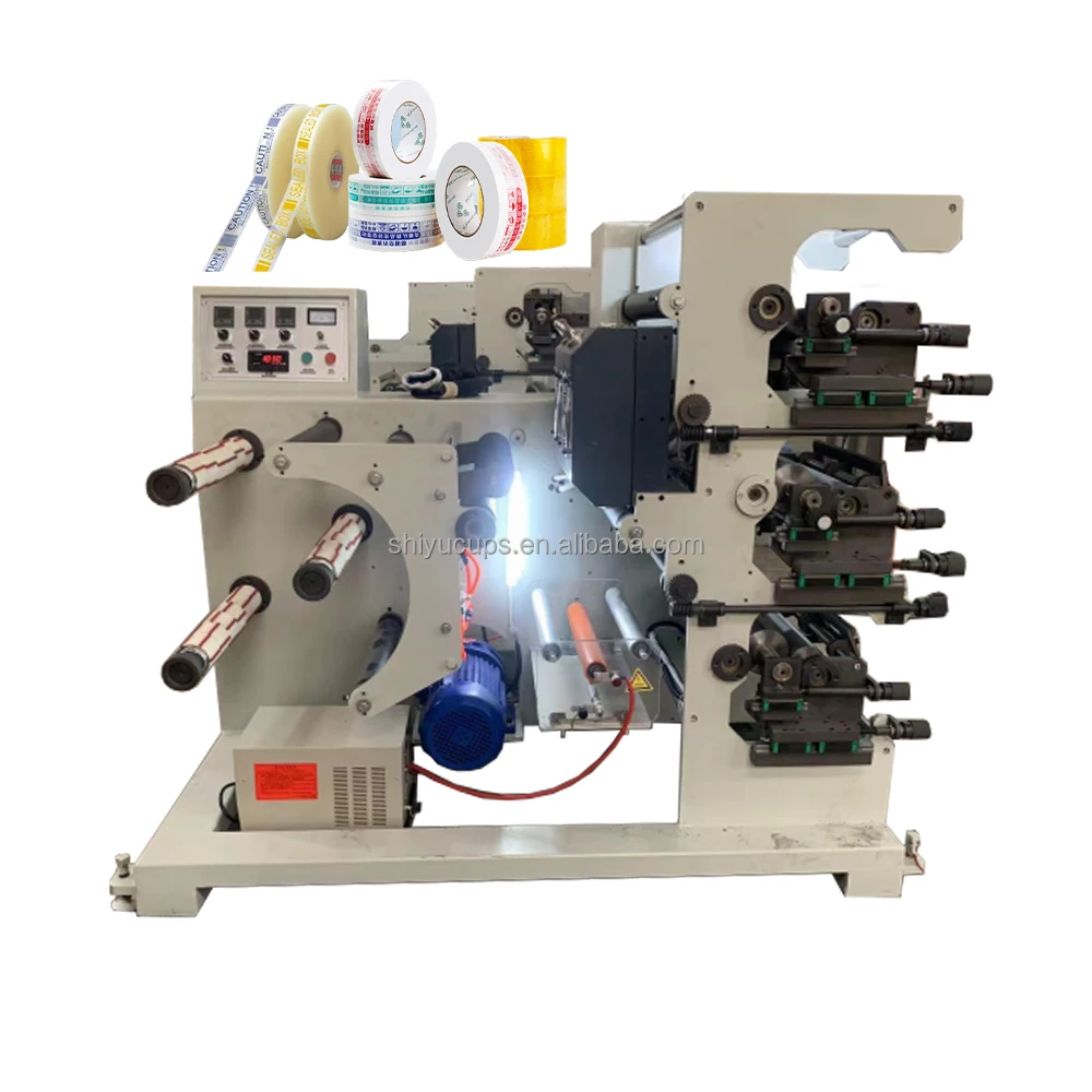 Automatic Tape Printing Machine Adhesive Tape Printing Machine Bopp Tape Printing Machine Buy