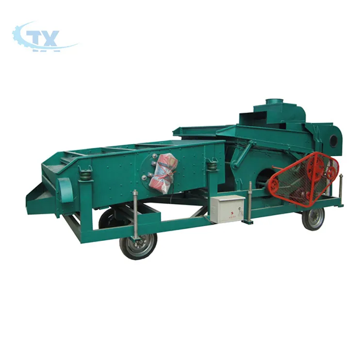 Soybean Seed Grain Cleaner Grader Selecting Machine Grain Cleaning and Grading Machine