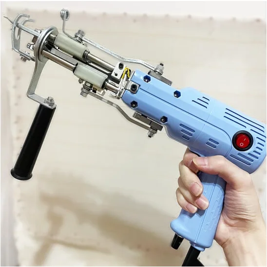 Hand Rug Making Machine Tufting Carpet Weaving Machine Electric Hand Cut Pile Hand Tufting Gun Machine for Carpet