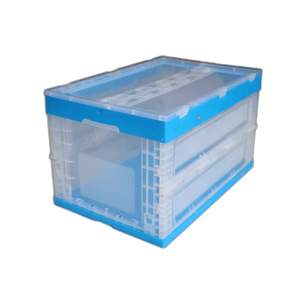 NEXARA Hot Sale PP 600*400*360mm collapsible crate for Warehouse