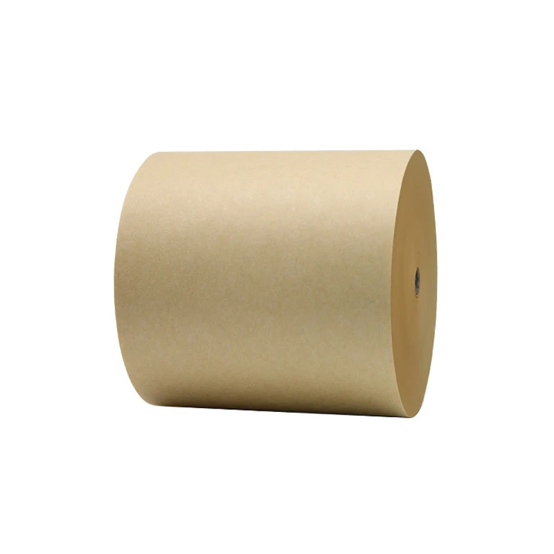 Custom Coating Food Grade Metallic Foil White Brown Kraft Jumbo Paper Roll