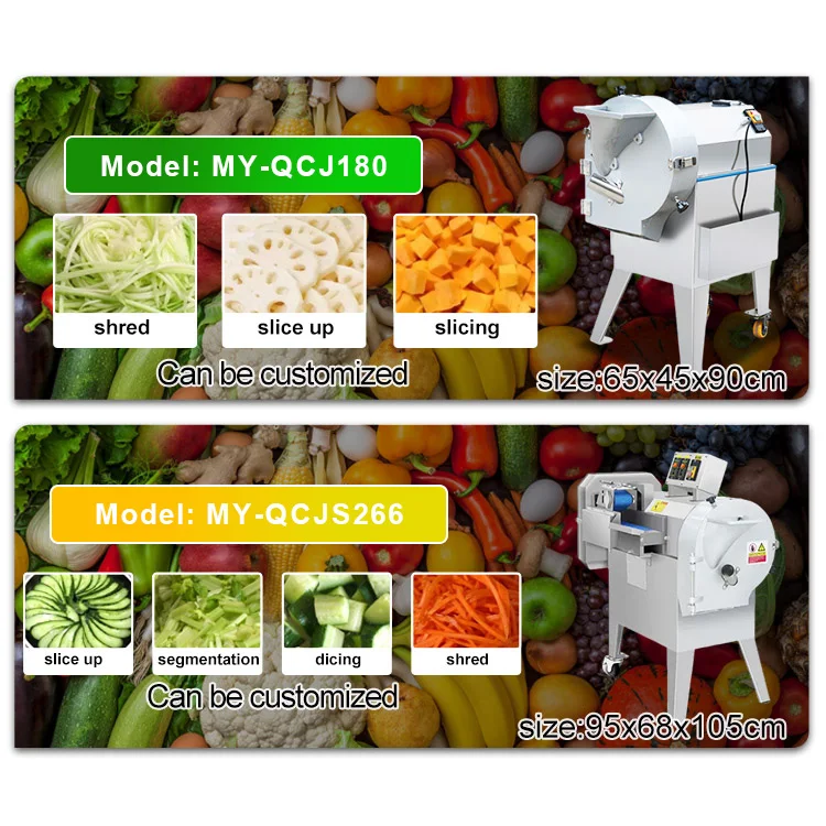 Large Capacity Vegetable Cutter Dicer Onion Potato Slicer Machine Dicing Automatic Cabbage Leafy Vegetable Cutting Machine