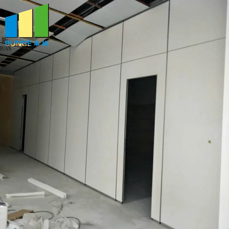 Banquet Hall Soundproof Office Movable Folding Room Dividers Partition Wall Division