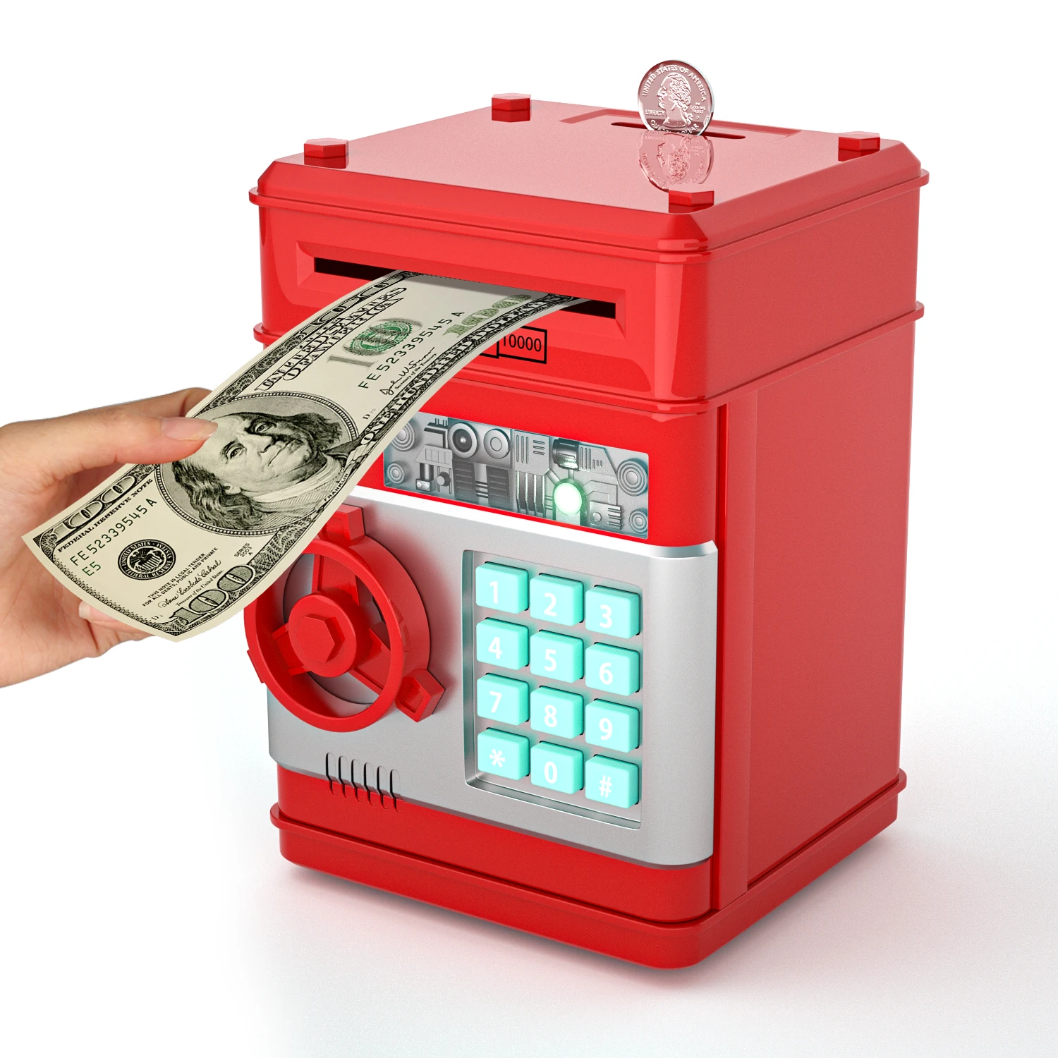 Custom Designed Brick Money Boxes Plastic Coin Bank for Promotion Gift  Manufacturer