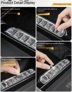 For Jetour G700 2026 Auto Parts Extruded Roof Side Luggage Compartment and Side Tent Exterior Modification