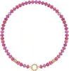 Abacus bead necklace six