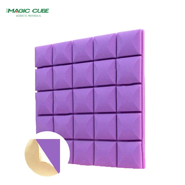 noise reduction  Acoustic Sound Proof Foam Panels With Self-adhesive Acoustic Panels Soundproof Wall Panels Studio