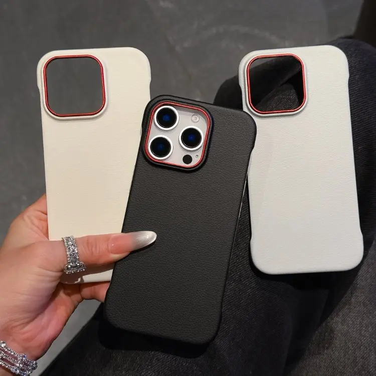Business Slim Thin Borderless Phone Case for iPhone 16 15 Plus Anti Fingerprint Phone Case for iPhone 14 Pro Max 13 12 11 Pro