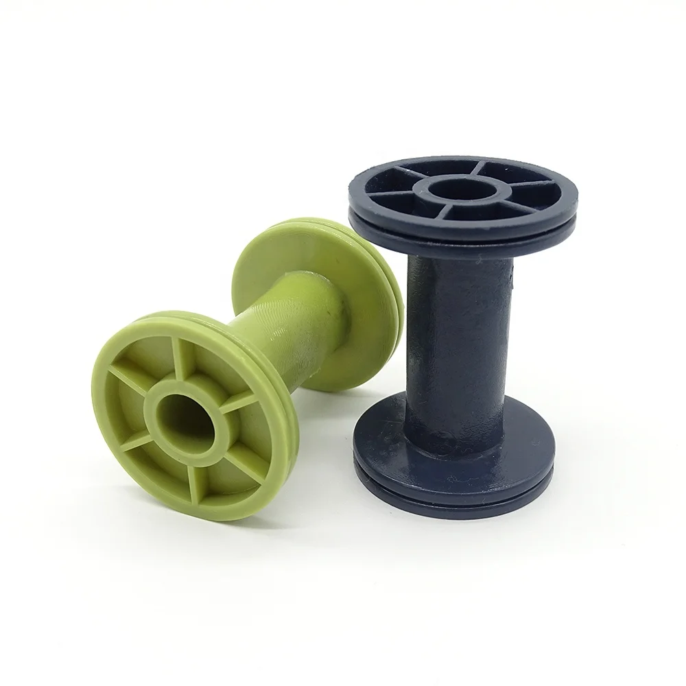 Custom Made Plastic Spool for Wire Products Empty Thread Spools Plastic  /sewing Thread Spool
