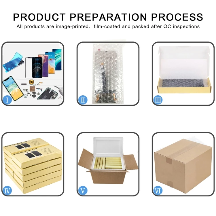 Safe Delivery OEM LCD Screen and Digitizer Full Assembly LCD Touch Screen Mobile Phone LCDs for Cubot X50