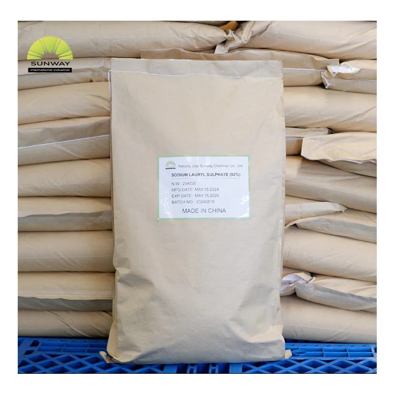 Sodium Lauryl Sulfate/sodium Dodecyl Sulfate Sls/sds/ K12 Powder for Cosmetic Detergent Shampoo 151-21-3