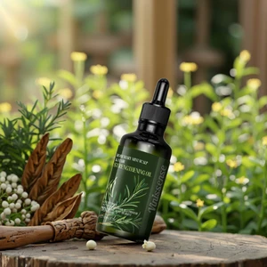 Vinissense OEM Organic Hair Strengthening Oil 30ml Daily Infusion Biotin Collagen Lotion Vitamin E for Healthier Longer Hair