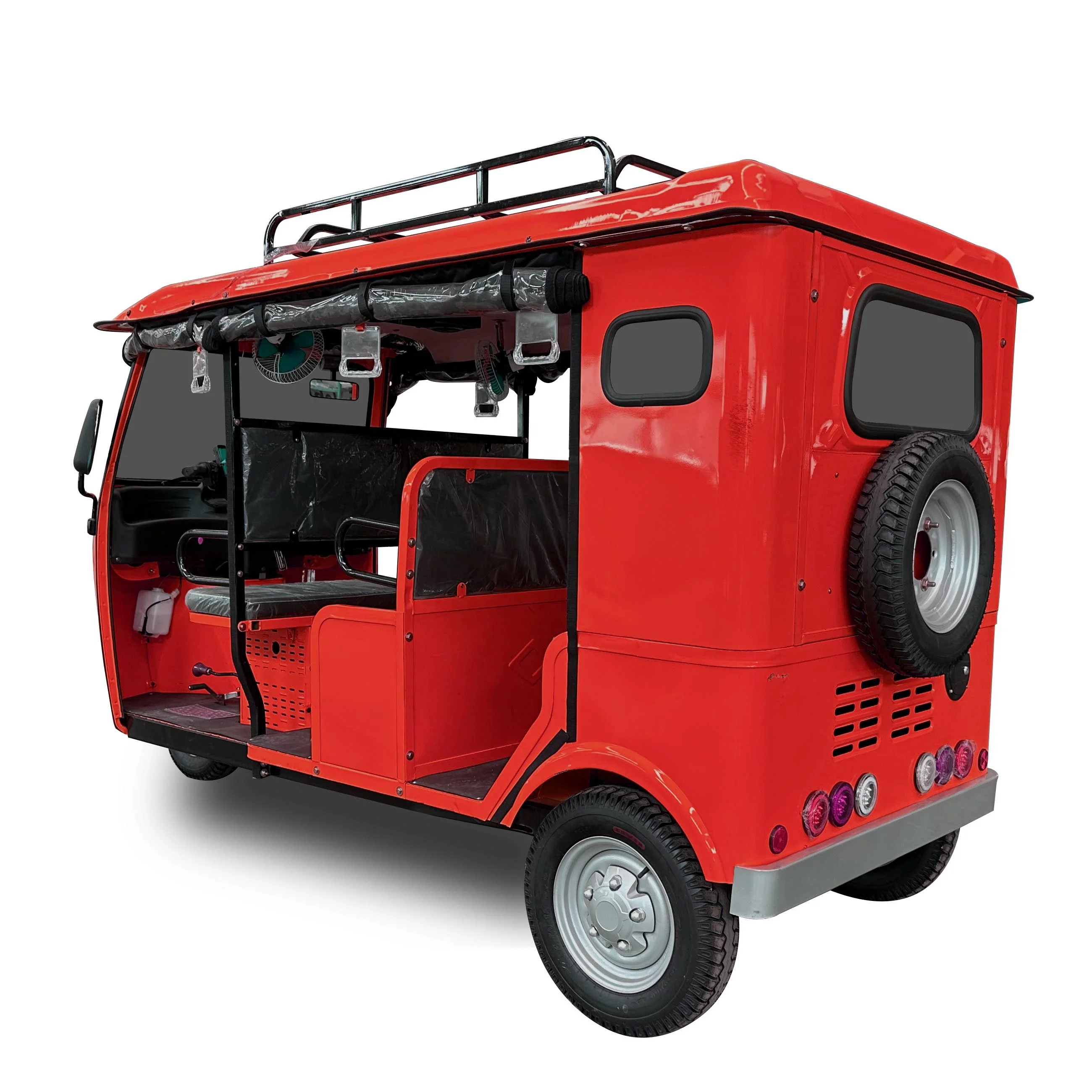 Seater Tuk Tuk Efficient Motorized Taxi Tricycle