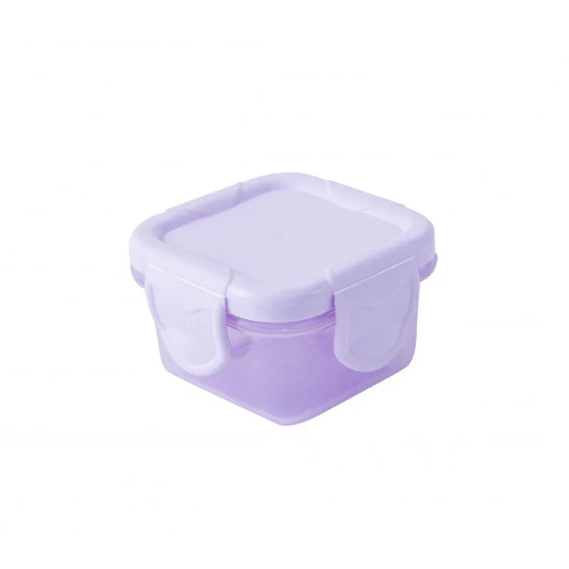 4pcs Airtight Square Plastic Lunch Box With Lids For Refrigerator And  Snacks Storage, Bpa-free Microwaveable Meal Prep Container (not Fit For  Lids)