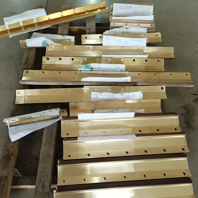 Copper Comb China Top Maker for Dahua Durable CNC Lathed Cooked Noodle Comb for Ramen Maker 5