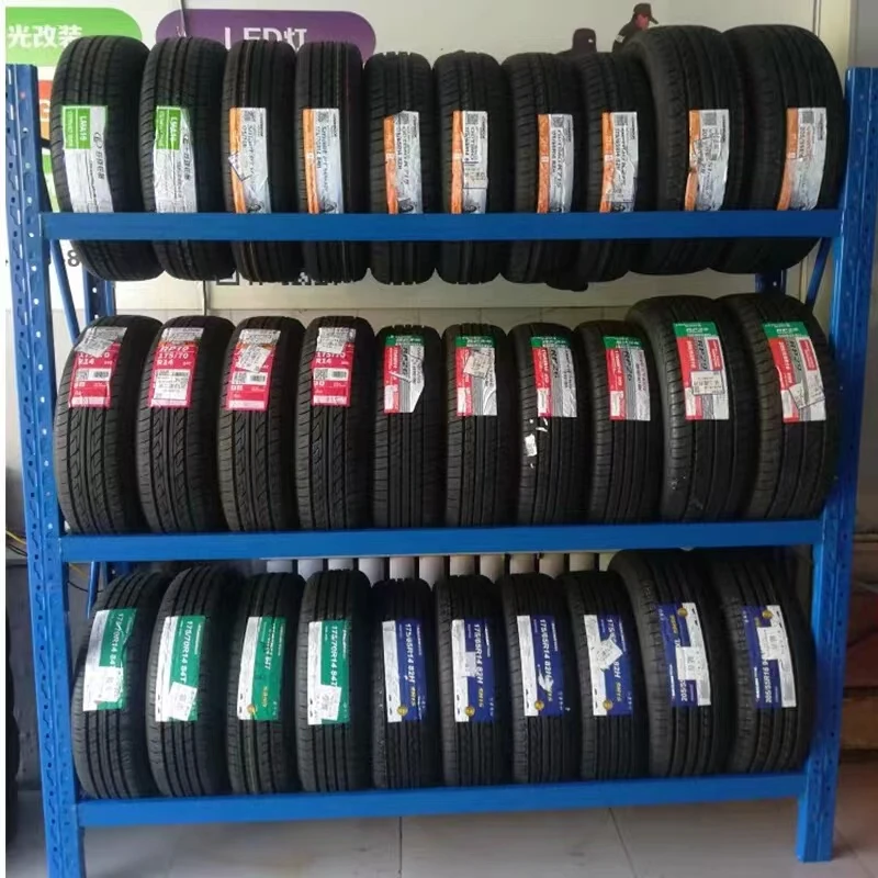 Factory Price Moveable Stackable Shelf Adjustable Medium Duty Storage Tire Rack System