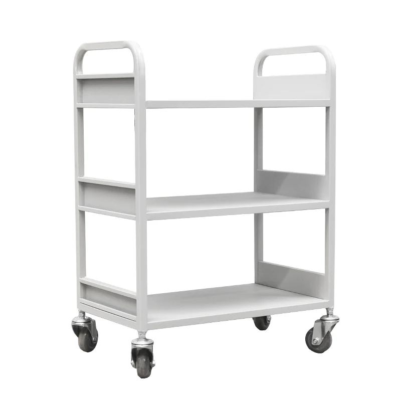 Modern Design Metal Mobile Book Ladder Factory Direct Sale for School and Archival Libraries for Hotels and Hospitals