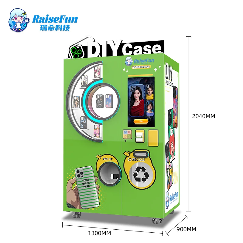 product phone case vending machine diy mobile printing custom 3d print automatic commercial cell photo making instant-5