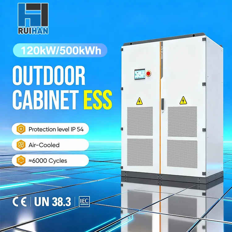 Commercial Factory Peak Shaving 120kW/500kWh Stackable Hybrid Microgrid Inverter 3-Phase LiFePO4 Solar Storage All-In-One IP54