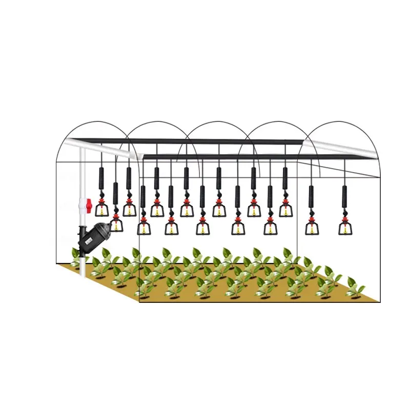 Irrigation Micro Sprinkler Farms Grow Bags Drip Irrigation System for 6hecta for Grapes Greenhouse Sprayer
