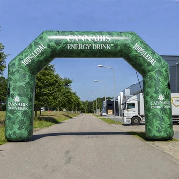 Arche Gonflable Grande Taille Arche Gonflable SAYOK 6m - Ligne Départ Arrivée événements Sportifs Palmier Gonflable