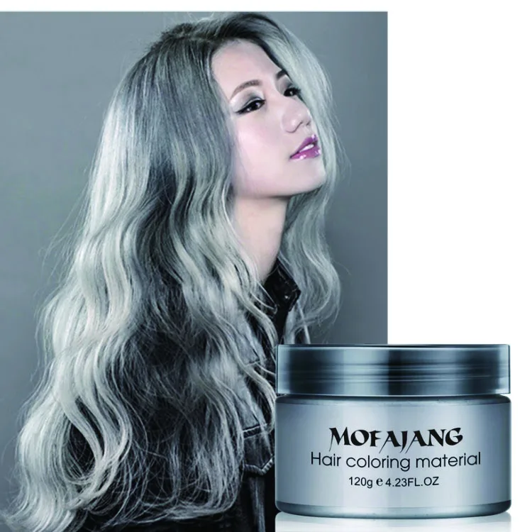 Mofajang 9 Colors Hair Wax Styling Pomade Disposable Natural Hair Strong  Gel Cream Hair Dye - Buy Hair Dyeing Cream,Hair Color Dye Cream,Dye Hair  Cream Product on 