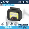 TD-0281A สีดำ - ไฟฉายคาดหัวขนาดเล็ก [แบตเตอรี่ในตัว 450mAh]