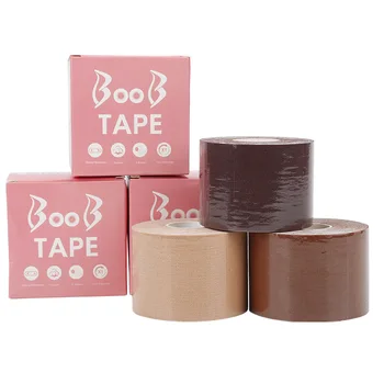 Women Breast Tape Lifting Boob Waterproof Nude Beige Boob Tape