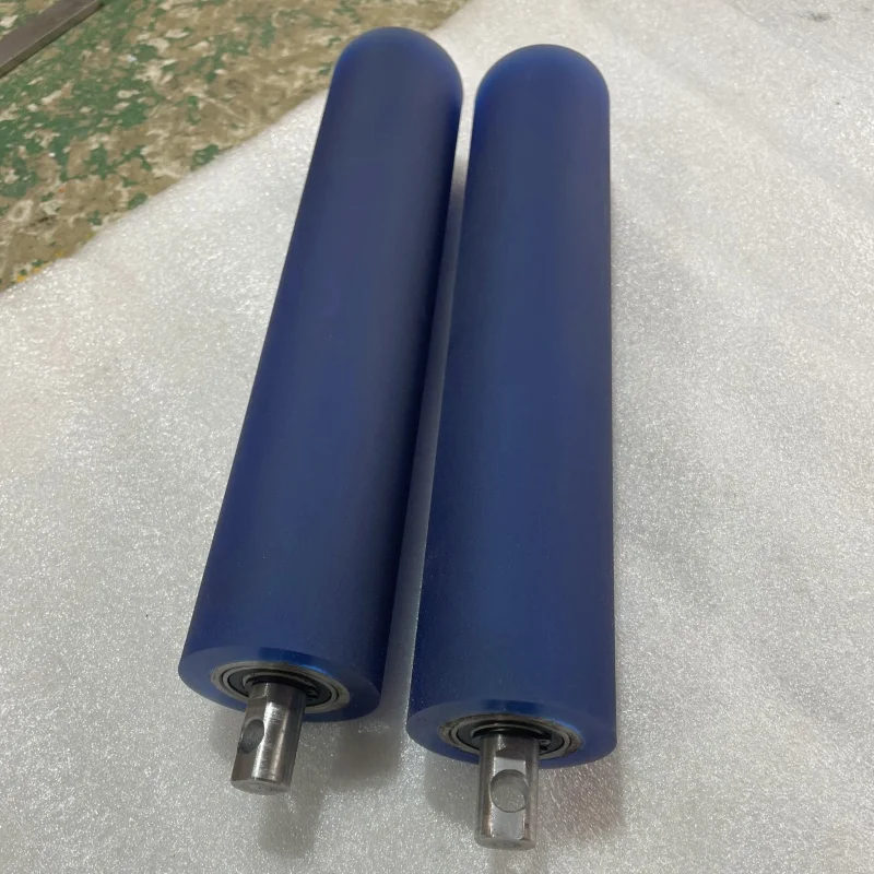 Custom Mini PU Rollers Precision Printer Conveyor Guide Wheels in Various Hardness & Colors Quality Rubber Roller