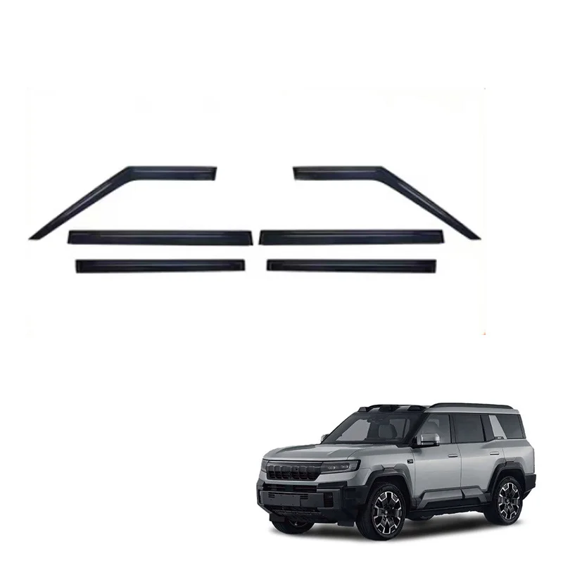 Accessories for BYD Leopard 8 Denza B8 Window Visor Window Deflectors Sun Rain Visor EV Car Accessories