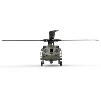 Helicoptero Black Hawk UH60 de controle remoto escala 1:47 escala do falcão  UH60-Black 6