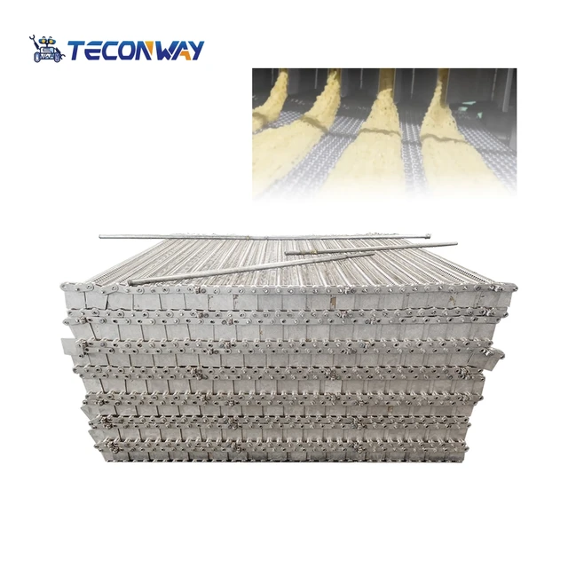 Chinese Factory Supplier for Indomie SUS304 Steamer Inner and Outer Mesh Stretch Mesh Belt 4