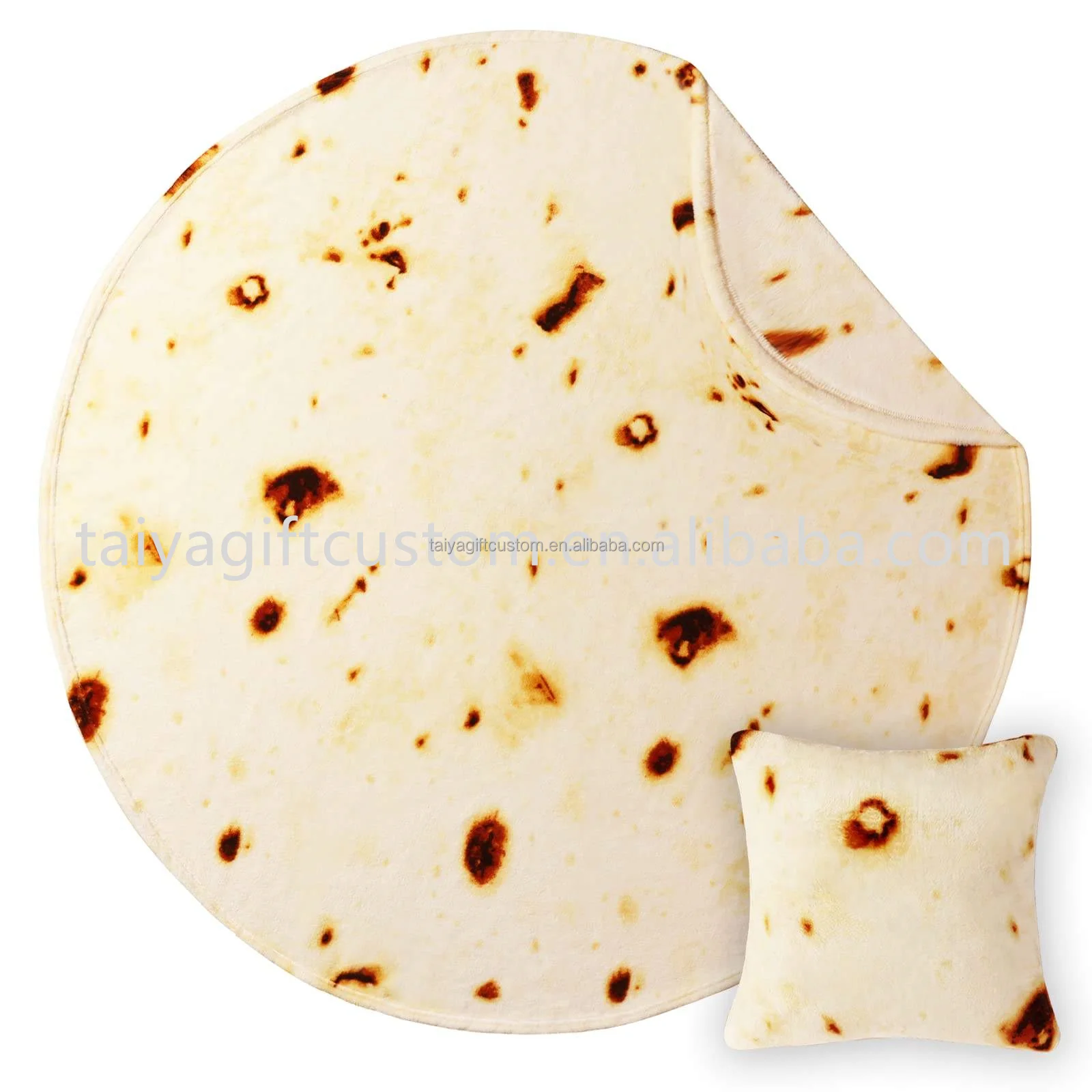 Hot Seller High Quality Wrap Circle Shape Super Soft Realistic 3d