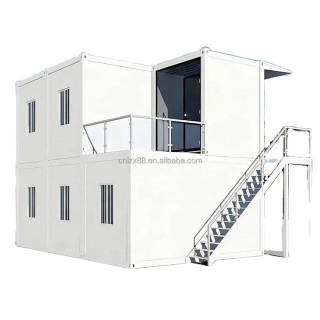 Prefab Container Homes Natural Light Mobile Potable House Prefab Tiny Detachable Container Homes
