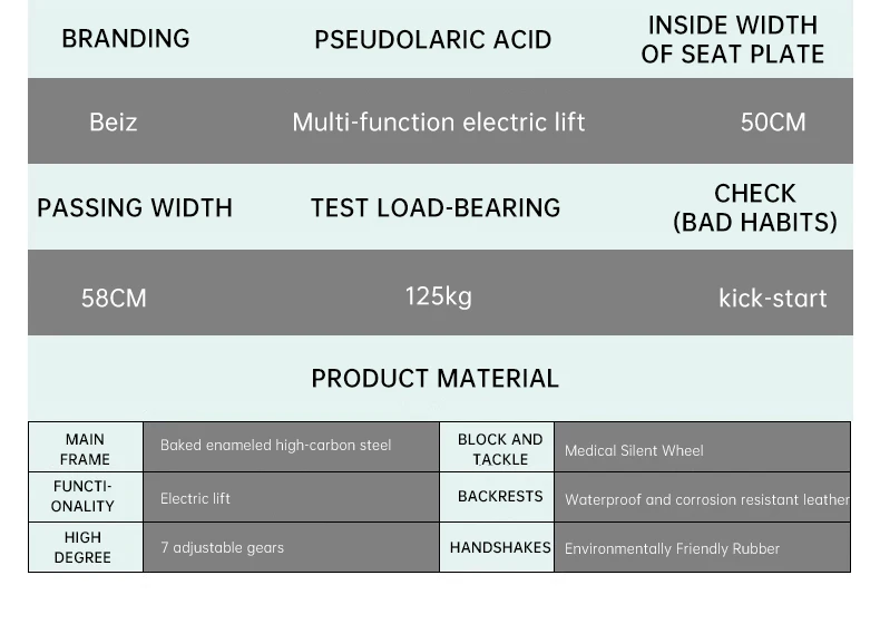 Lift chair MULTI-FUNCTION ELECTRIC LIFT SHIFT spreadable arms convenient moving to toilet power lift up seat wheelchair - BZ-L17 factory