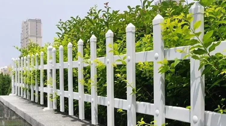 Mini Fence Garden Plastic Vinyl Install Garden Wall Fence Border ...