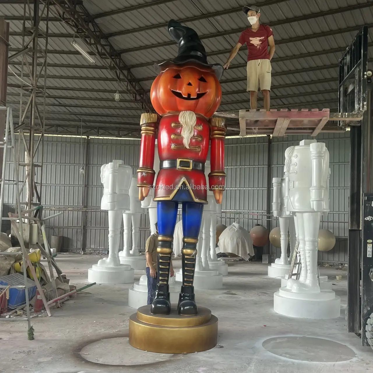 Halloween Decoration 4.5 M Giant Ornament Customize Replaceable Clown 