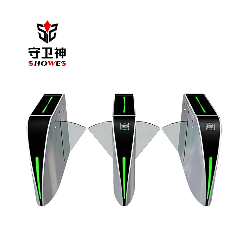 Qr Code Access Control System Portable Metro Turnstile Gate Flap Barrier Turnstile for Gym