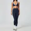 Navy Bra+Leggings Set