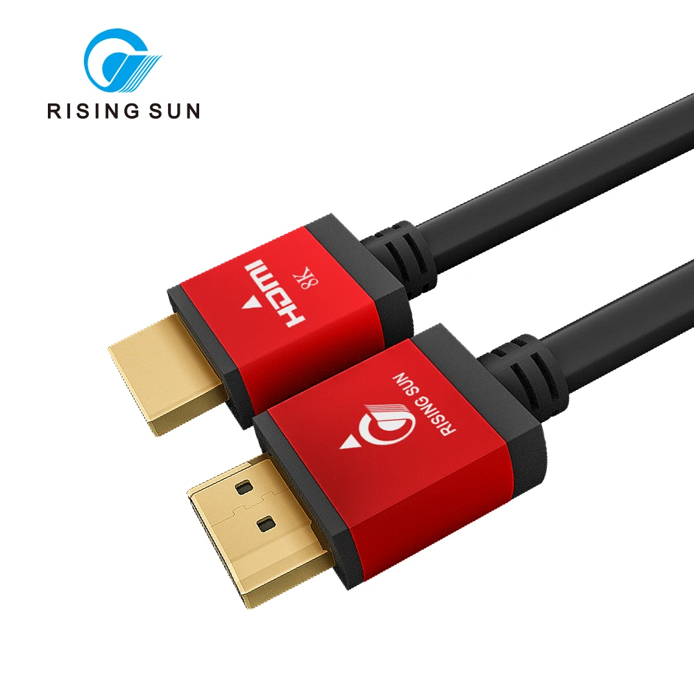 Плетеный высокоскоростной кабель 1,8 м из алюминиевого сплава, Премиум, Hdmi 2,1, 4k 120, поддержка 8k, 60 Гц, 48 Гбит/с, кабель Hdmi 2,1