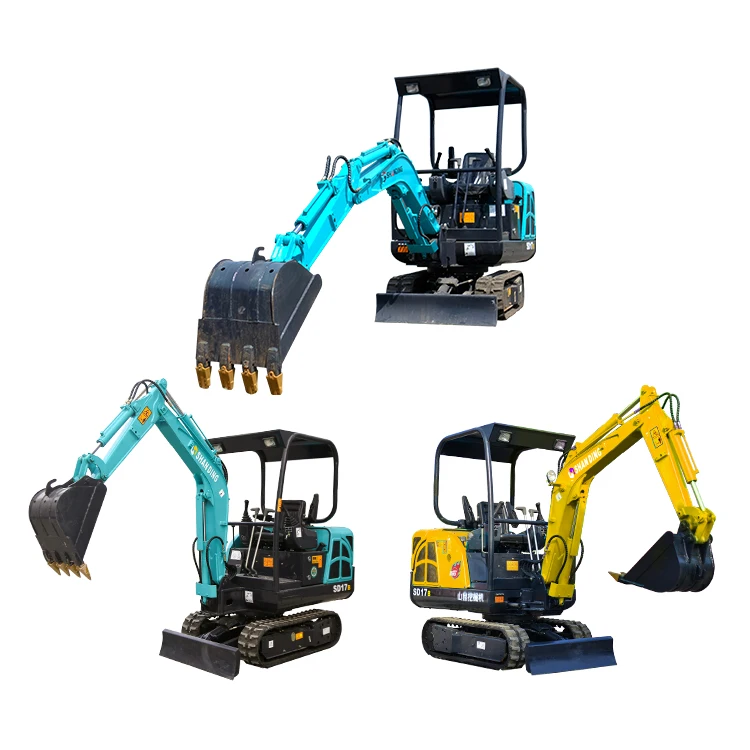 SD17B China Shanding Japan Imported Multifunctional Excavator for Sale to Send