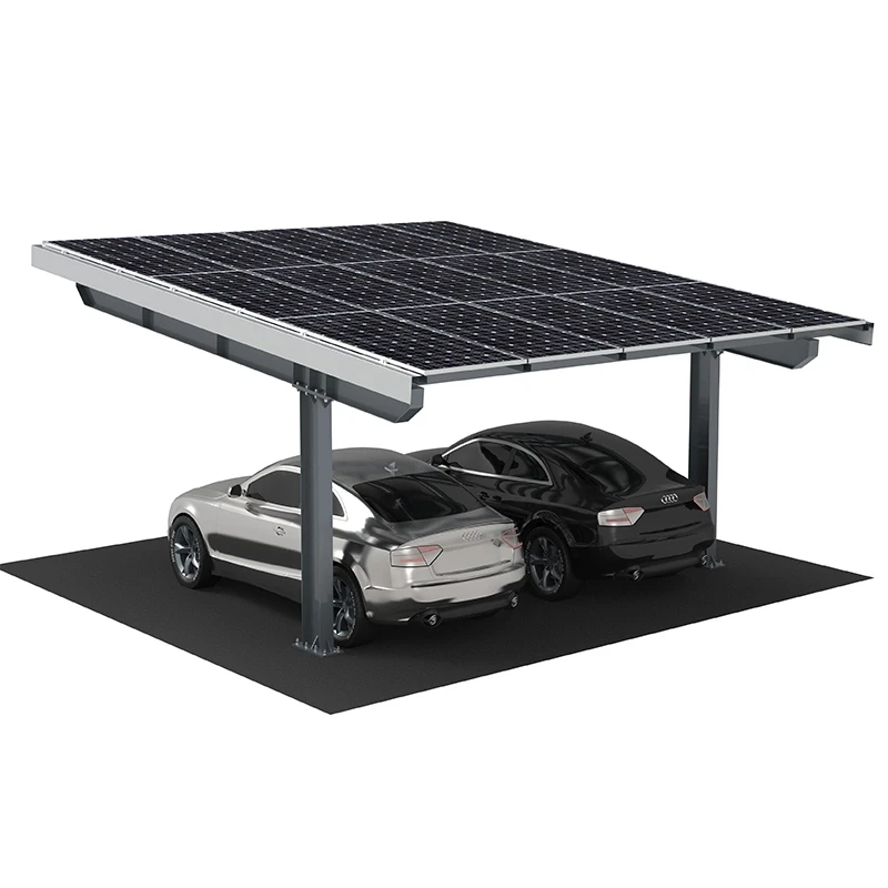 Photovoltaic Carport Bracket System Solar Carport Mounting Solar ...