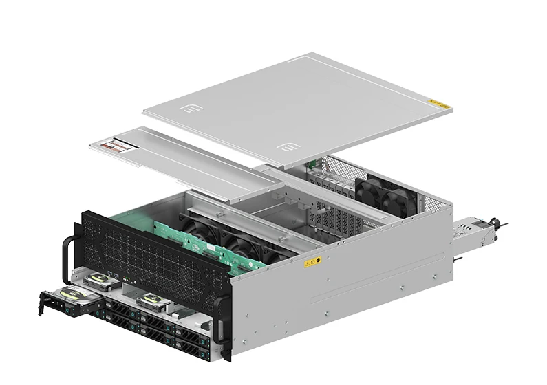 4u 8 Bays GPU Server Chassis Server Case 12GB Backplane Factory Direct ...