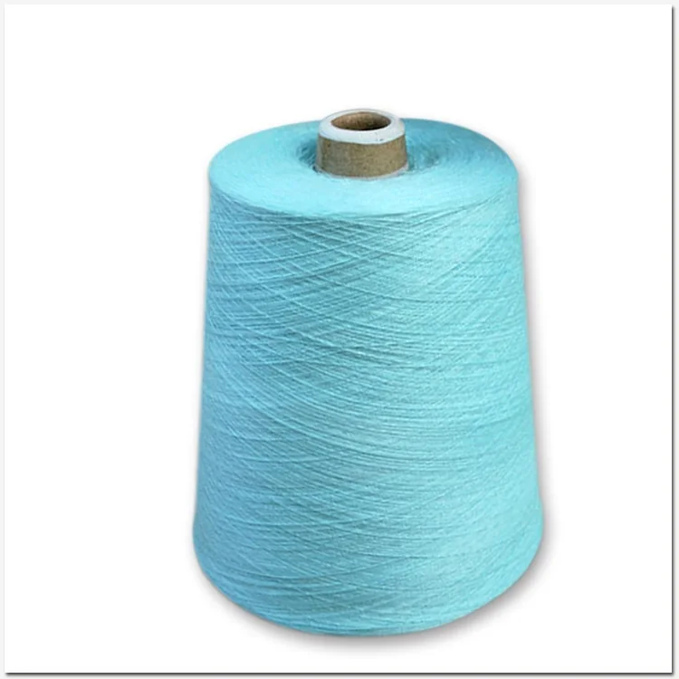 Hot Sale 48NM/2  60%Cotton 30%Nylon 10%Wool Blended Dyed Yarn