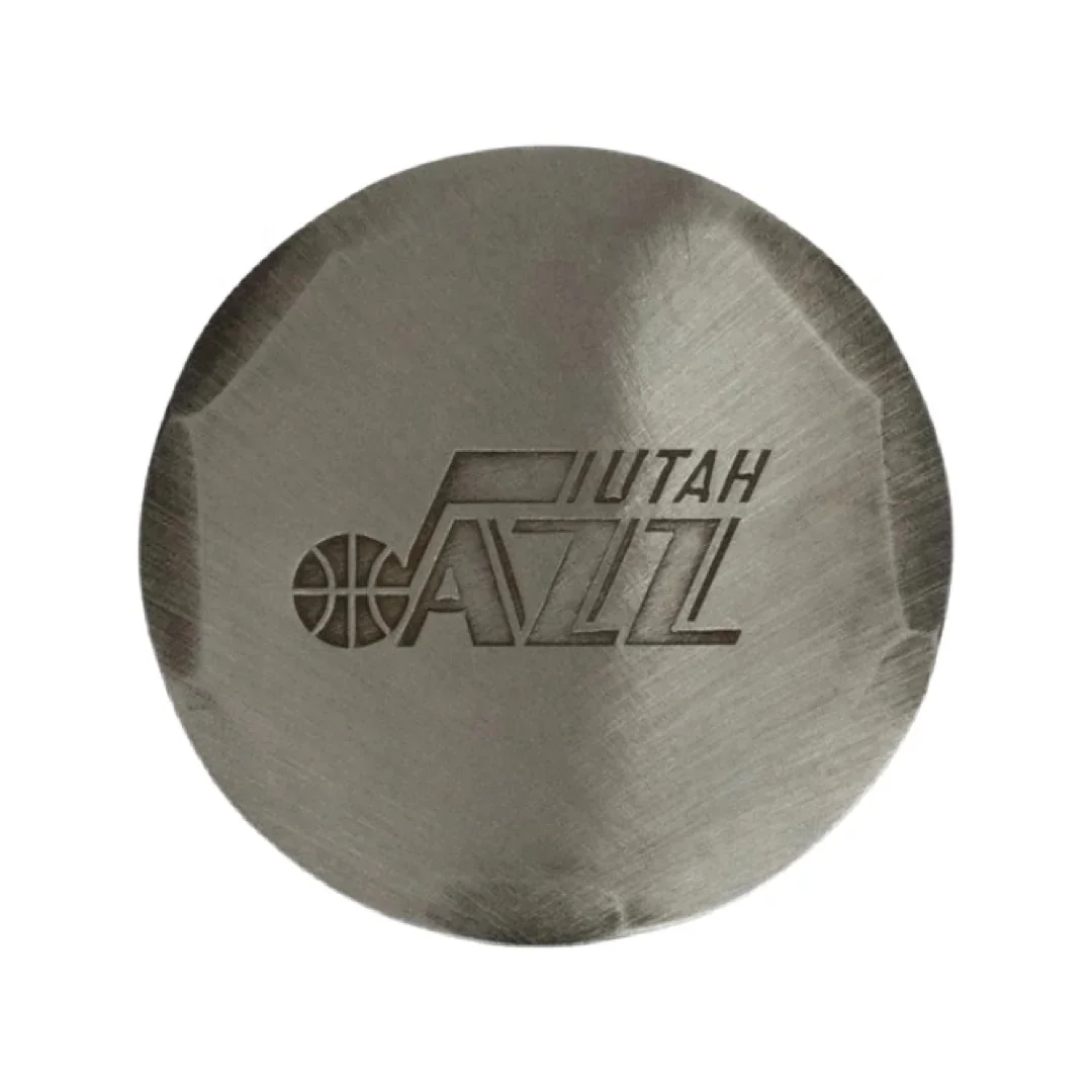 Custom Various Design Ball Markers Golf Embossed Alphabet Roundness Magnetic Metal Golf Ball Marker supplier