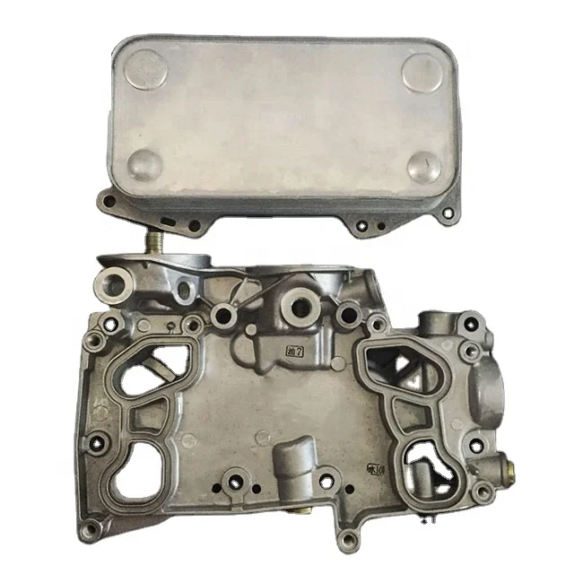 BF4M2012 EC210 oil cooler box assy 04254556 04295964 20459205 for 