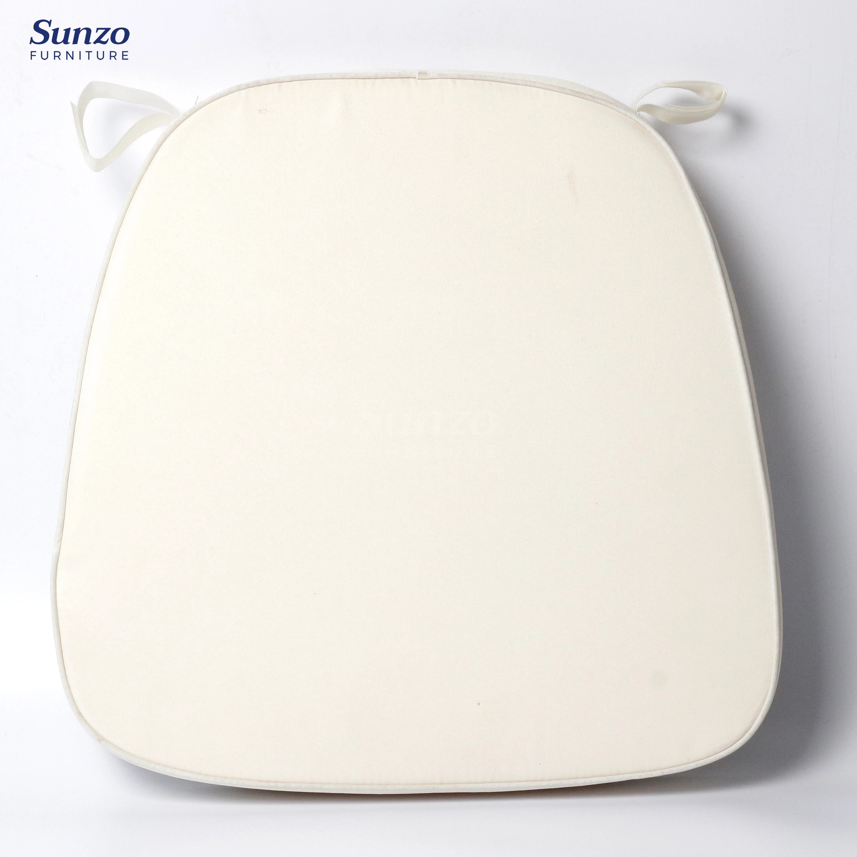 Chiavari Chair Uniform Cushion Woven Wedding Chair Pad with Attachment Straps for Party Event Decoration